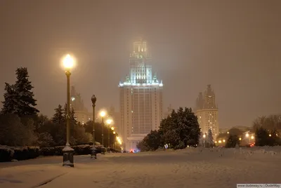 Ночная прогулка по Москве