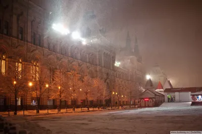 Ночная прогулка по Москве