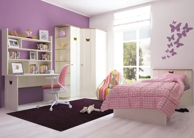Обои в детскую комнату для девочек (70 фото): 10 красивых и модных  вариантов для спальни