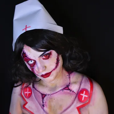 Образ медсестры на хэллоуин фото