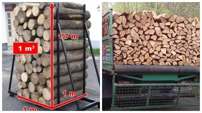 Как измерять кубатуру дров? Сколько кубов дров в телеге 2птс4(старого  образца). - YouTube
