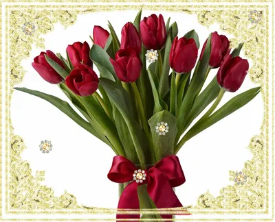 Красивые букеты Тюльпанов - картинки и фото цветов