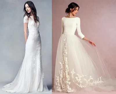 Подвенечные платья для венчания православной невесты