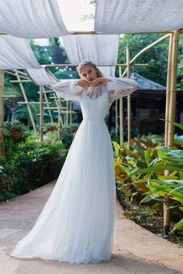 Купить свадебное платье \"Уайс\" от Kookla в Москве · размер · фото · цена