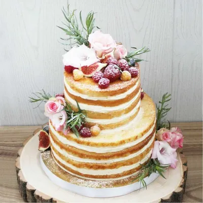 Наслаждение - Многоярусный свадебный торт - варианты начинок и декора