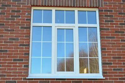 Окна с фальшпереплетом - 61 фото