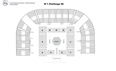 Билеты на бокс - M-1 Challenge 88 22 февраля чт 19:00 СК \"Олимпийский\"