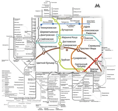 Станция «Суворовская» Кольцевой линии метро | Институт Генплана Москвы