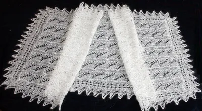 Оренбургский пуховый платок | Вязание для женщин спицами. Схемы вязания  спицами