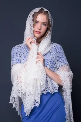 Платок Оренбургский пуховый платок — купить в интернет-магазине OZON с  быстрой доставкой