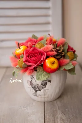 Осенние композиции из цветов | Букет с хризантемы