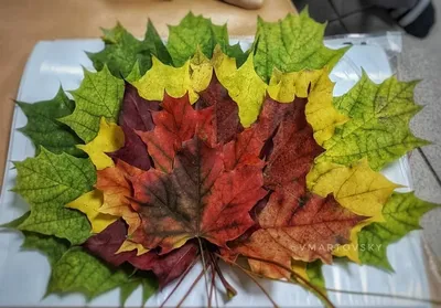 Осенний букет поделка - 54 фото