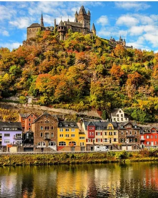 Золотая осень в Германии | Пикабу