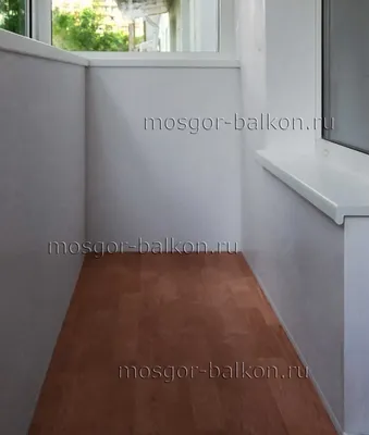 Отделка балкона пластиковыми панелями. Mosgor-balkon.ru