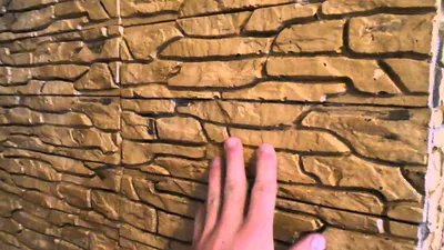 Отделка печи декоративным камнем (Finishing decorative stone oven) - YouTube