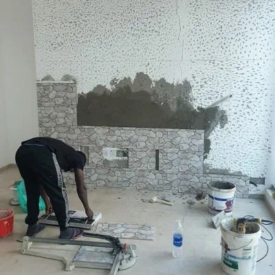 Внутренняя отделка стен под камень в Дубае — Discount-House.ru