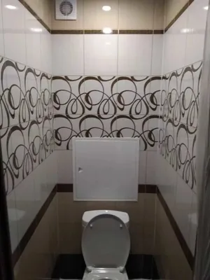 Отделка туалета панелями ПВХ: тонкости и особенности монтажа своими руками.  105 фото лучших идей дизайна туалета пластиковыми панелями