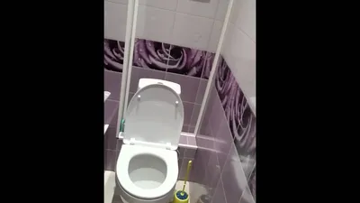 Панели ПВХ в туалете - YouTube | Туалет