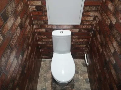 Ремонт туалета панелями ПВХ от 9.900руб