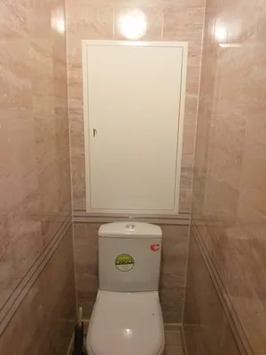 Ремонт туалета панелями ПВХ в Санкт-Петербурге под ключ цена отделки