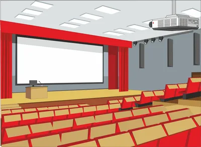 Комплект звукового оборудования для актового зала | Акустические системы,  проекторы, экраны — VEGA AV
