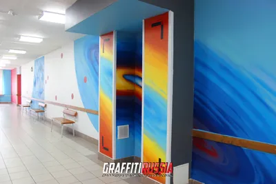 Творческие и интересные рисунки в оформлении стен 127 школы | Graffiti  Russia