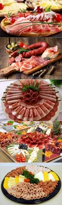 1001sovety.ru | Рецепты блюд на ужин, Мясная нарезка, Рецепты закусок