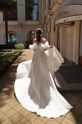 Свадебное платье Шанти 👗 из коллекции Perfection А-силуэт ♡ в Тюмени -  Gabbiano