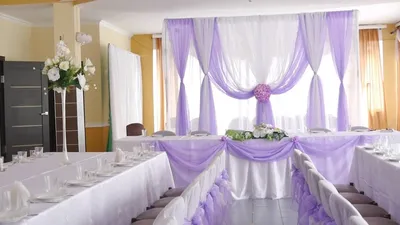 Оформление свадьбы в фиолетовом цвете mp4 - YouTube
