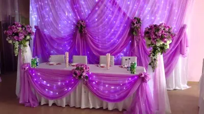 Как украсить свадебный зал воздушными шарами