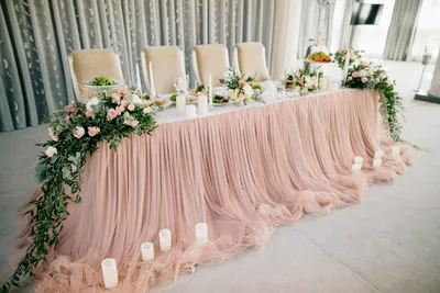 Украшение живыми цветами свадебного стола живые цветы на столе