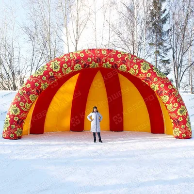 Праздничные декорации на проводы русской зимы