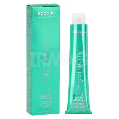 Крем-краска Kapous Professional Hyaluronic (100 мл) - 7.1 блондин пепельный  - IRMAG.RU