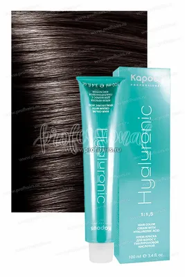 Kapous Hyaluronic Acid 8.21 Светлый блондин перламутровый пепельный 100 мл.