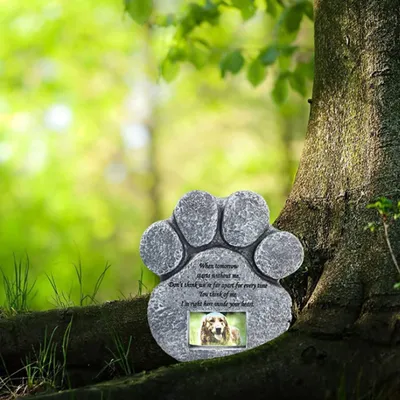 Купить Памятники для собак Unbranded Paw Print Dog Cat Pet Memorial Stone  Garden Grave Marker for Indoor Outdoor в интернет-магазине с Ebay с  доставкой из США, низкие цены | Nazya.com