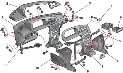 Приборная панель ВАЗ-2115