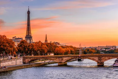 Париж осенью фото