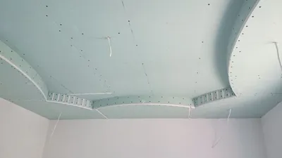 Монтируем потолок из гипсокартона своими руками – пошаговая инструкция -  ПостройВсеСам