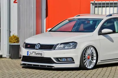 IN-Tuning спойлер на чашку черный глянцевый для VW Passat 3C B7 R-Line