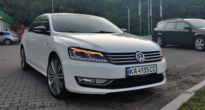 Передние фары Volkswagen Passat B7 USA тюнинг Full Led оптика - в Украине от компании M-Tuning.