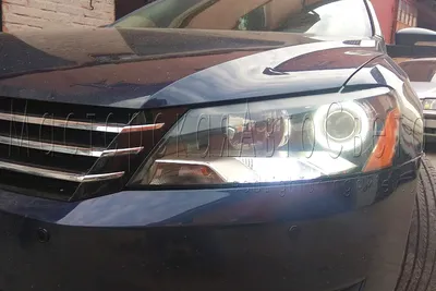 Volkswagen Passat B7 USA - установка светодиодных Bi-LED линз: продажа,  цена в Киеве. Тюнинг и установка оптики от \"МАСТЕРСКАЯ АВТОСВЕТА HLT\" -  961399887