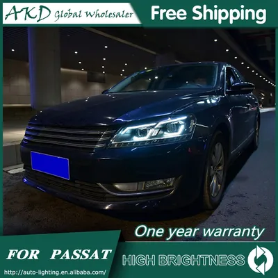 ♂❖☇Headlights Car-Accessories Fog-Lights-Tuning Vw Passat Daytime for B7  DRL Led-Bi Xenon-Bulb | Shopee Malaysia