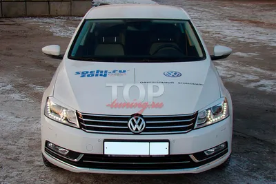 Реснички Sport на VW Passat B7