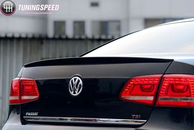 Спойлер на крышку багажника для Volkswagen Passat B7 (Фольксваген Пассат  B7) / Тюнинг автомобилей Volkswagen в Санкт-Петербурге. / Тюнинг  автомобилей Volkswagen Passat B7 в Санкт-Петербурге. / Каталог тюнинга