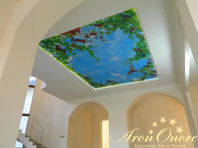 Красивые узоры на потолке — фото отделки орнаментом — aron-onore.com