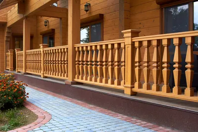 Ограждение террасы из дерева - Deck - Other | Houzz