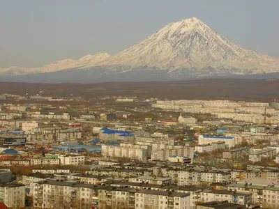 Фото Петропавловск-Камчатский с Мишенной Сопки. Осень. в городе  Петропавловск-Камчатский