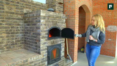 Кирпичная печь, обогревающая весь дом // FORUMHOUSE - YouTube