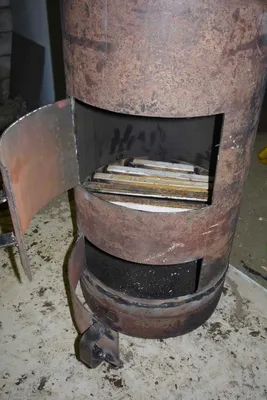 Как сварить печь для бани своими руками - изготовление металлической печи  чертежи