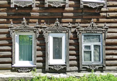 Пластиковые окна в старый деревянный дом (51 фото)
